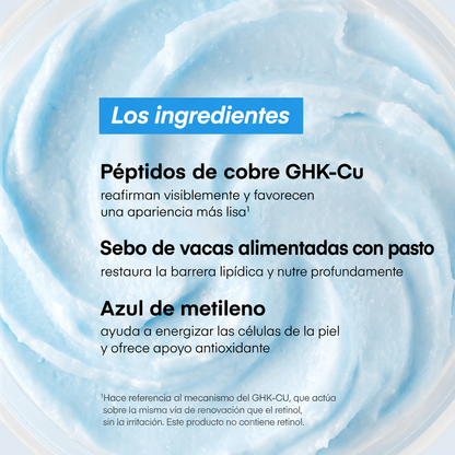 Dermora™ Bálsamo de Sebo Batido con Péptidos de Cobre y Miel
